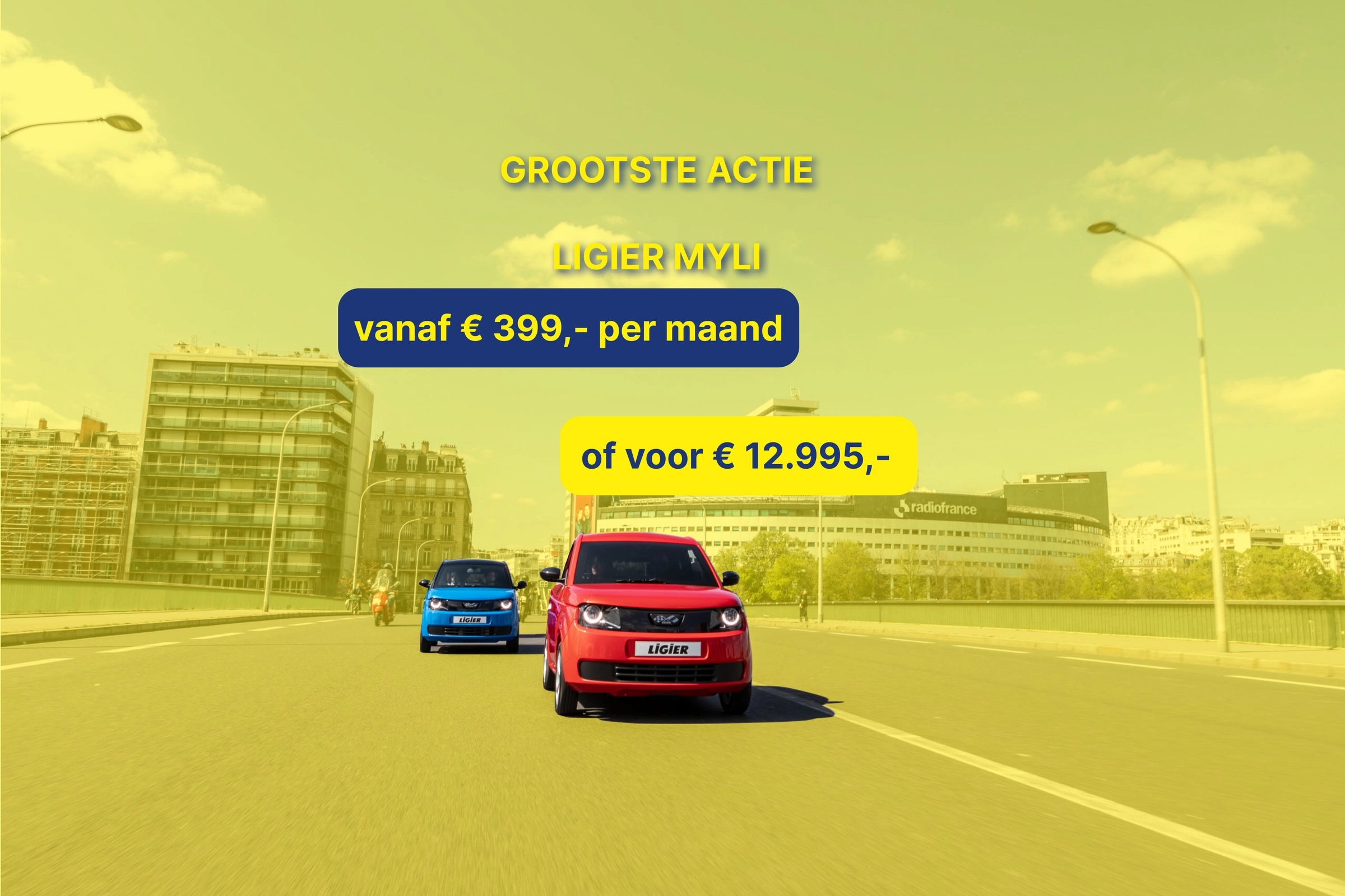Grootste Actie LIGIER MYLI in DOESBURG